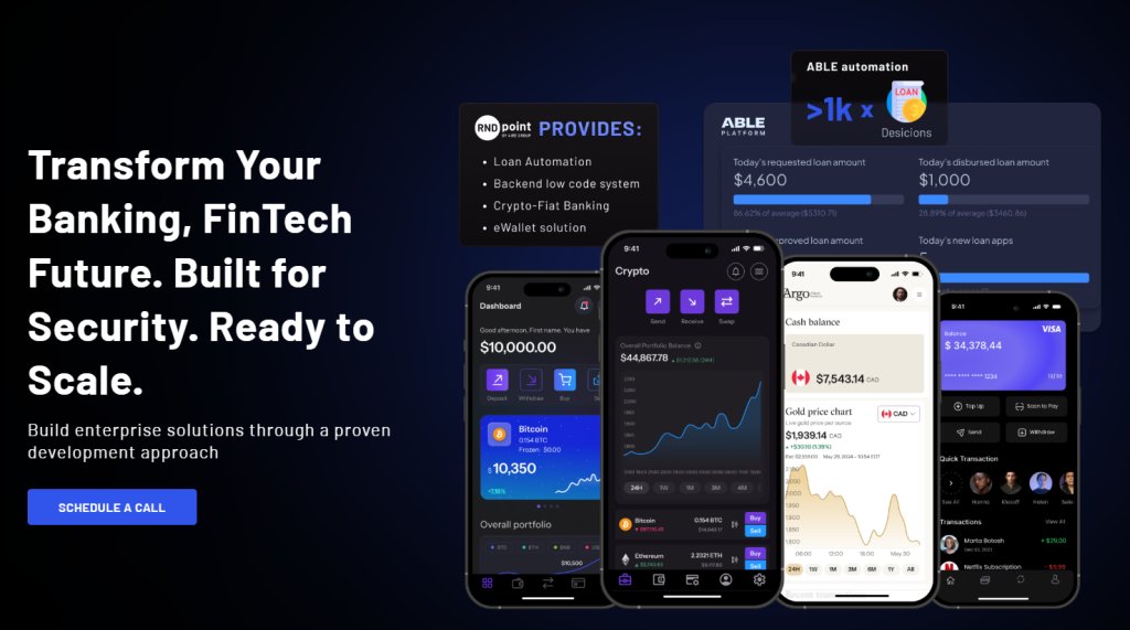 European fintech development firm