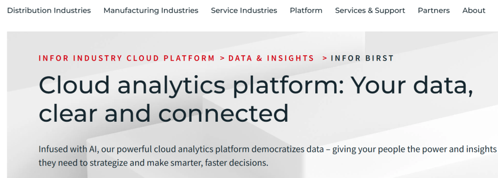cloud-based data visualization consulting company