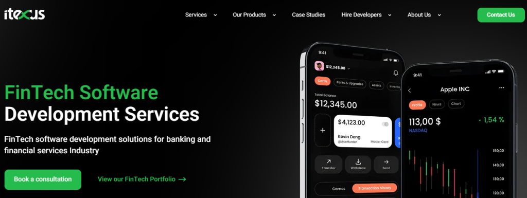 fintech-focused software development company