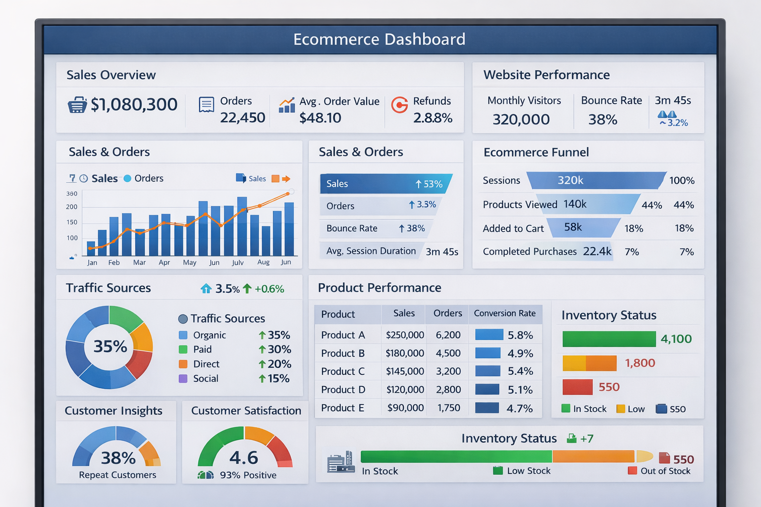 20+ Business Intelligence Dashboard Examples Every Business Should Know ...