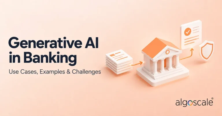 Generative AI in banking reading loan documents and drafting a governed risk assessment